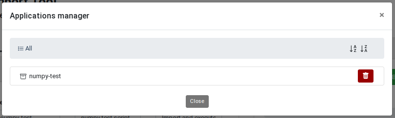 Application Manager