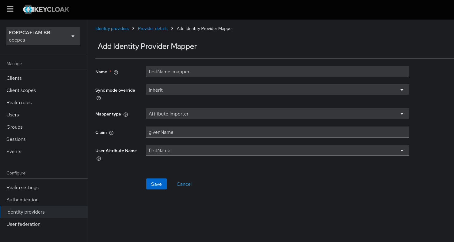 Add Mapper Form